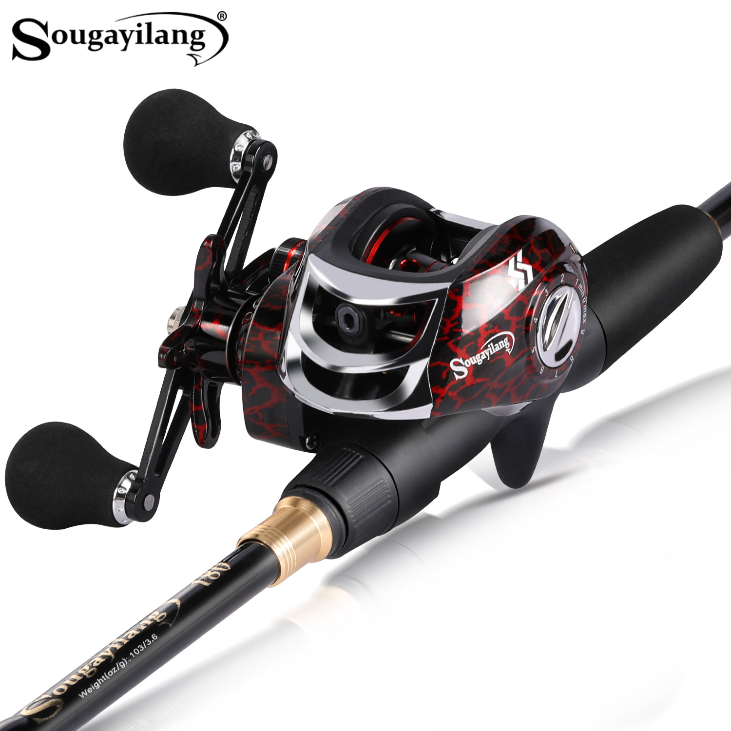 Sougayilang 1,8–2,4 m Casting  – Fishing Rod Combo Bewertung und Preis